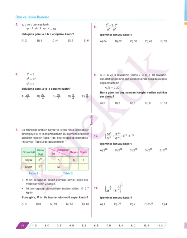 9sinifmatematiksorubankasi6